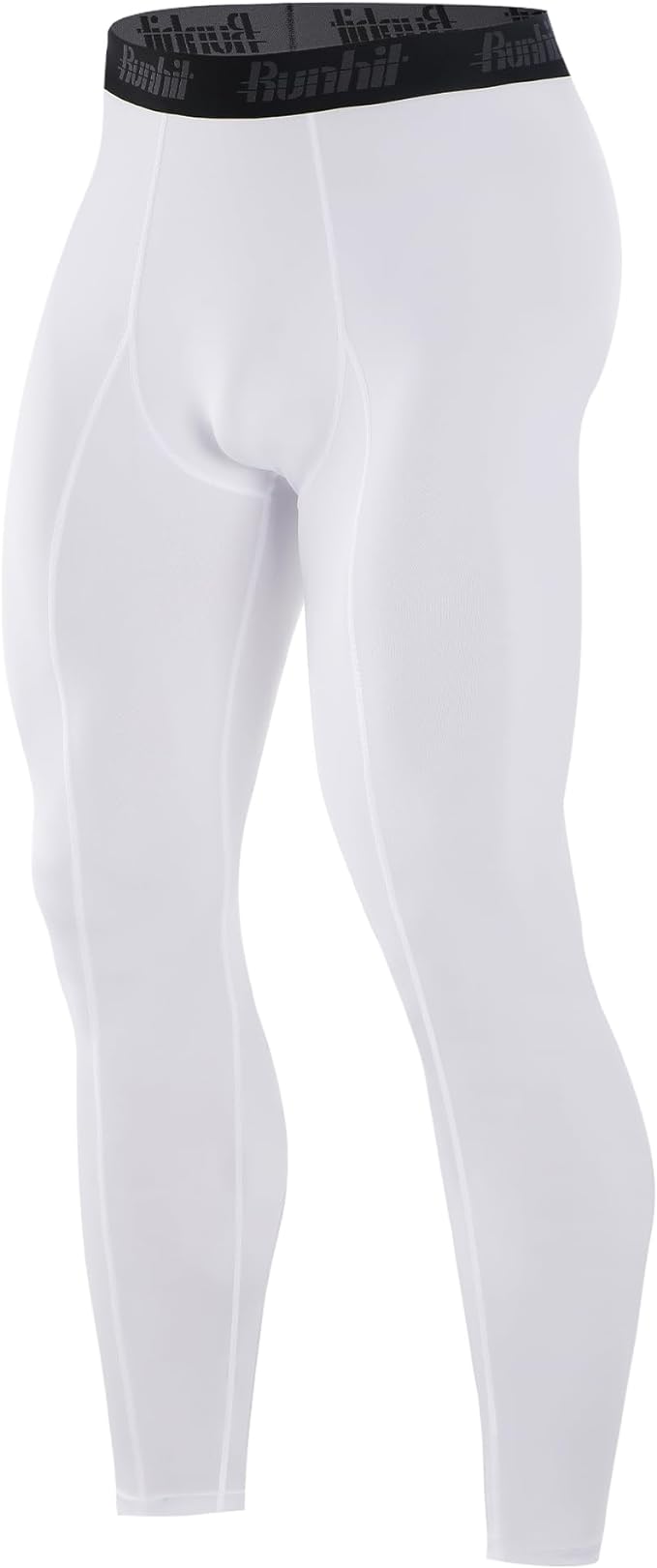 Runhit Men’s Compression Pants Running Tights Workout Leggings Athletic Base Layer Pants for Sports Yoga Basketball