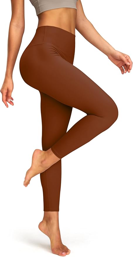 Laite Hebe Leggings for Women - High Waisted Full Length Buttery Soft Yoga Pants for Workout Athletic Daily