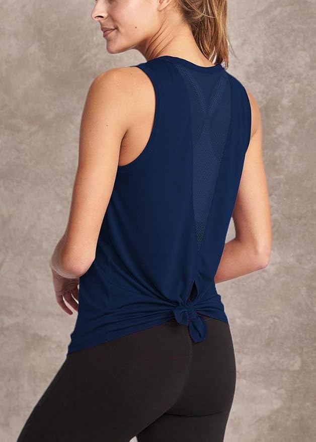 Bestisun Workout Athletic Shirts Mesh Sports Dance Tops for Women Yoga Clothes