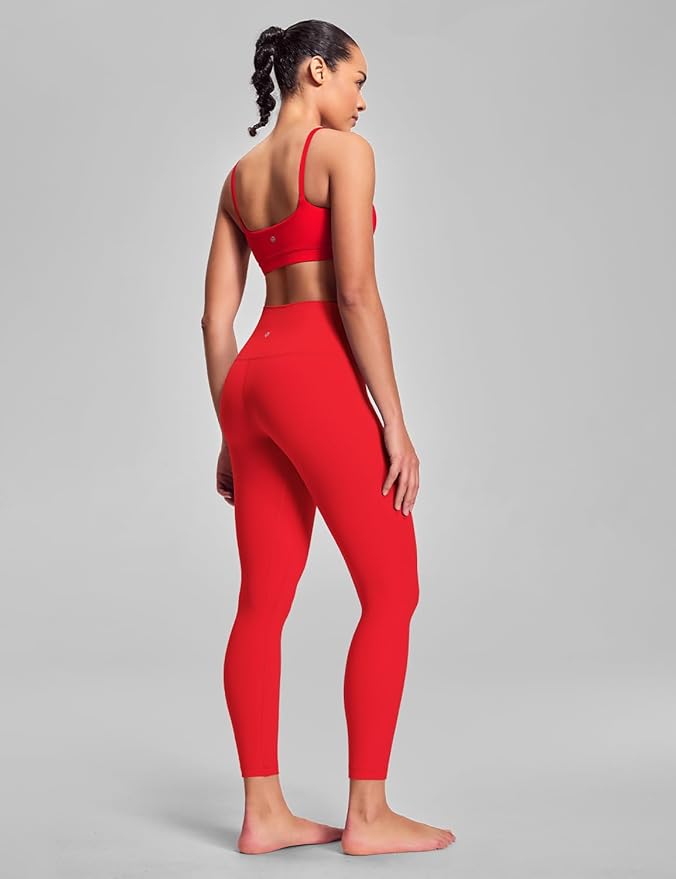 HeyNuts Yoga Pro Leggings 25'', Light to Medium Support, Buttery Soft 7/8 Lounge Yoga Pants