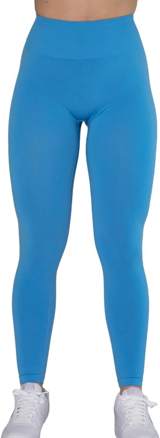 AUROLA Workout Leggings for Women Seamless Scrunch Tights Tummy Control Gym Fitness Girl Sport Active Yoga Pants