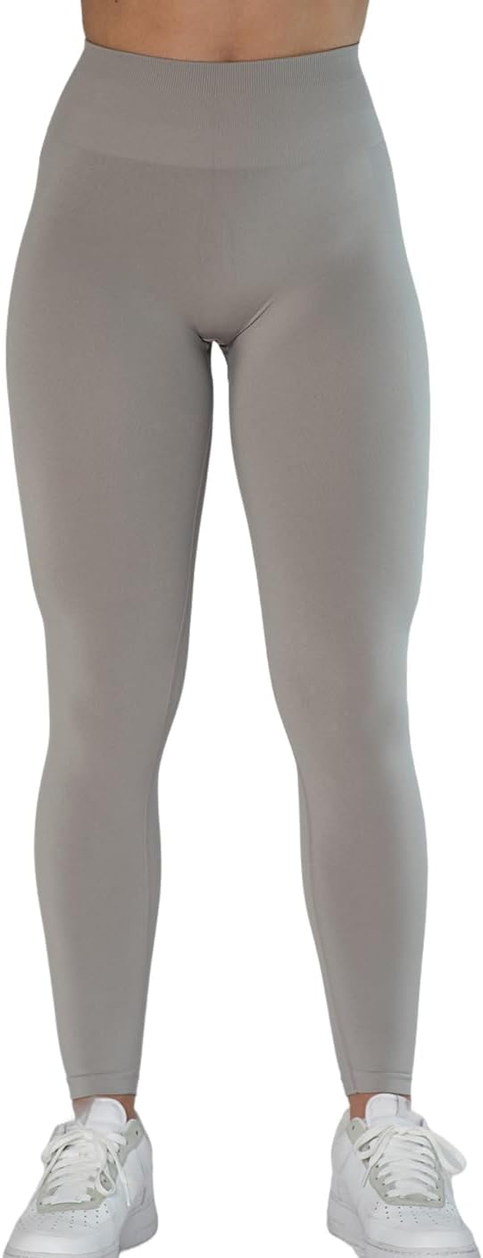 AUROLA Workout Leggings for Women Seamless Scrunch Tights Tummy Control Gym Fitness Girl Sport Active Yoga Pants