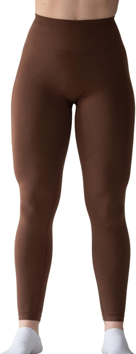 AUROLA Workout Leggings for Women Seamless Scrunch Tights Tummy Control Gym Fitness Girl Sport Active Yoga Pants
