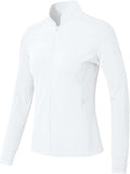 BGOWATU Women's Workout Jacket Lightweight Zip up Running Athletic Jackets with Thumb Holes