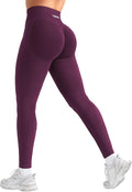 YEOREO Butt Lifting Leggings for Women Seamless Hidden Scrunch Workout Leggings 24" Baderiy Gym Yoga Booty Pants