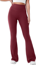 YEOREO Women's Mini Flared Workout High Waist No Front Seam Yoga Legging Pants