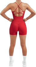 SUUKSESS Women 2 Piece Workout Sets Padded Tank Tops Tummy Control Leggings Gym Outfits