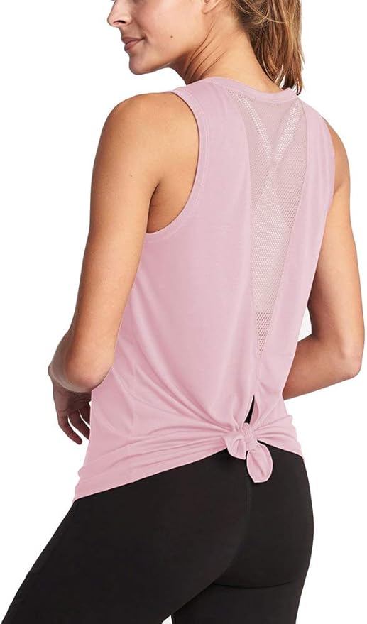 Bestisun Workout Athletic Shirts Mesh Sports Dance Tops for Women Yoga Clothes