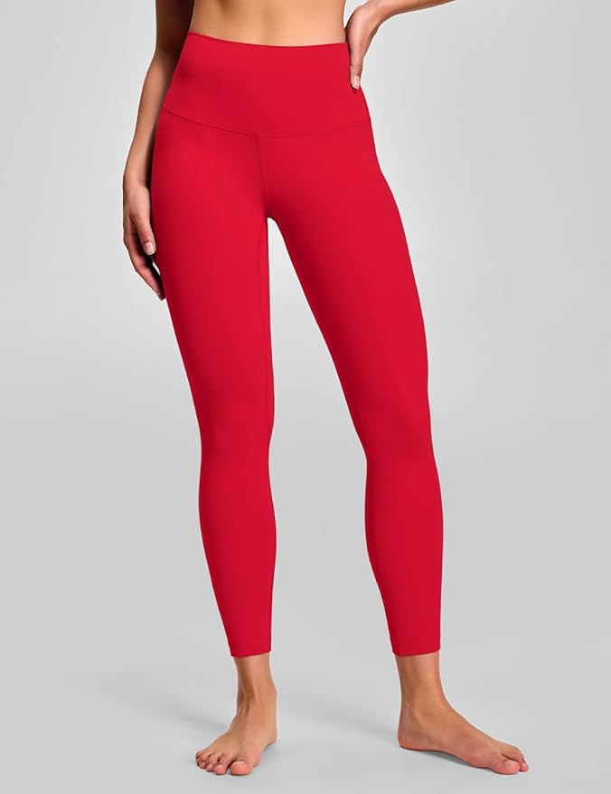 HeyNuts Yoga Pro Leggings 25'', Light to Medium Support, Buttery Soft 7/8 Lounge Yoga Pants