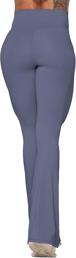 Sunzel Flare Leggings, Crossover Yoga Pants with Tummy Control, High-Waisted and Wide Leg
