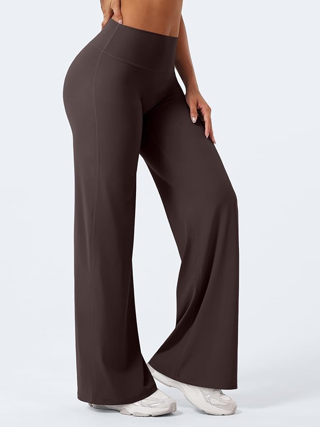 YEOREO Workout Leggings Womens No Front Seam Straight Leggings 29"/ 31.5"/ 33"/ 35" High Waist Buttery Eddiy Gym Yoga Pants