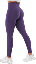 YEOREO Workout Leggings for Women Hidden Scrunch Tummy Control Leggings Agathia High Waisted Gym Yoga Pants