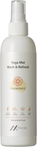 Yoga Mat Wash – Yoga Mat Spray for All Mats and Pilates, Yoga Accessories, Fitness Equipment and Gym Accessories Cleaner, Non-irritating, Non-alcohol - 8.45fl oz (Chamomile)