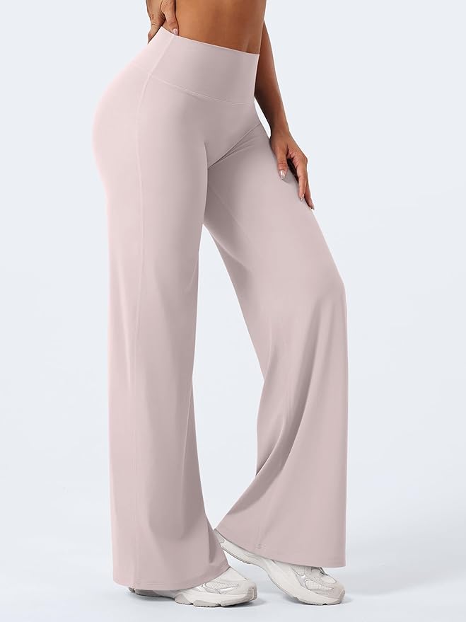 YEOREO Workout Leggings Womens No Front Seam Straight Leggings 29"/ 31.5"/ 33"/ 35" High Waist Buttery Eddiy Gym Yoga Pants