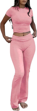 Nimsruc Two Piece Lounge Sets For Women Summer Outfits