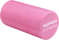 Foam Roller for Back, Legs, and Deep Tissue Muscles. Muscle Roller for Running, Cycling, Sports, Exercise, Recovery, Physical Therapy, Yoga, and Pilates. (Pink, 12 inch - Medium)