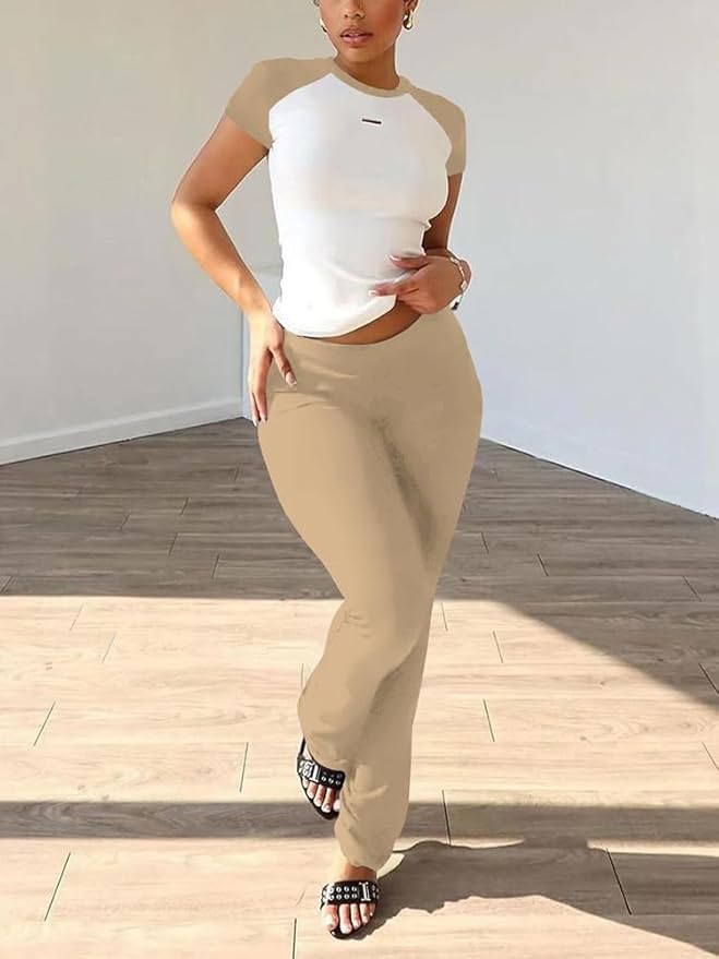 Nimsruc 2 Piece Outfits for Women Casual Sweat Sets