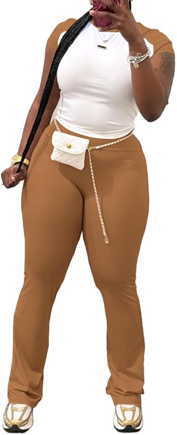 Nimsruc 2 Piece Outfits for Women Casual Sweat Sets
