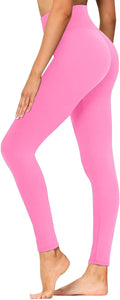 GAYHAY High Waisted Leggings for Women - Soft Opaque Slim Tummy Control Printed Pants for Running Cycling Yoga