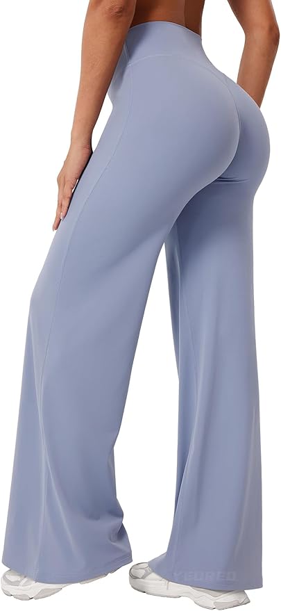 YEOREO Workout Leggings Womens No Front Seam Straight Leggings 29"/ 31.5"/ 33"/ 35" High Waist Buttery Eddiy Gym Yoga Pants
