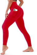 Bluemaple High Waisted Leggings for Women - Tummy Control Pants Non See Through Workout Soft Yoga Pants for Running Plus Size