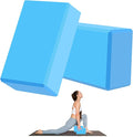 9"x6"x3" Yoga Blocks, Soft Non-Slip Surface Premium Foam Blocks, Supportive, Lightweight, Odor Resistant, Yoga Accessories for Pilates Meditation General Fitness Stretching Toning