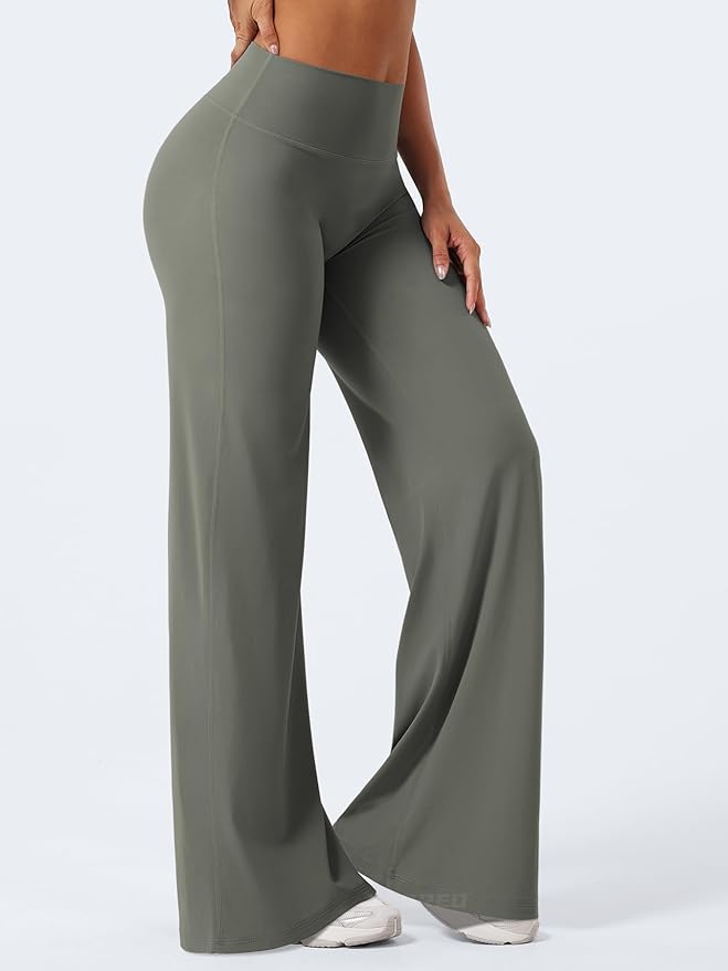 YEOREO Workout Leggings Womens No Front Seam Straight Leggings 29"/ 31.5"/ 33"/ 35" High Waist Buttery Eddiy Gym Yoga Pants