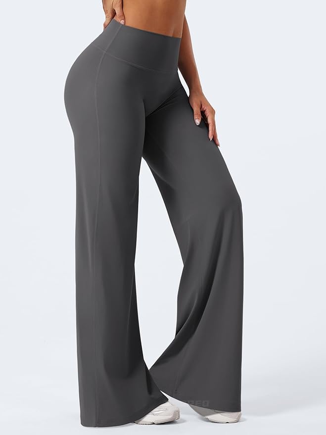 YEOREO Workout Leggings Womens No Front Seam Straight Leggings 29"/ 31.5"/ 33"/ 35" High Waist Buttery Eddiy Gym Yoga Pants