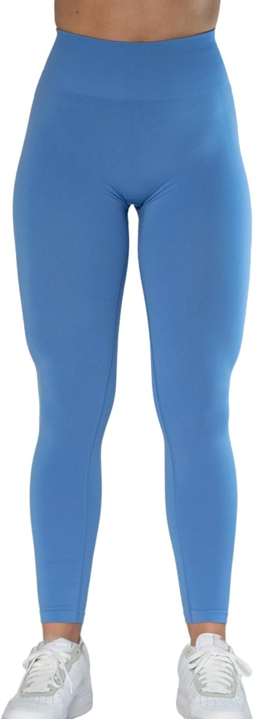 AUROLA Workout Leggings for Women Seamless Scrunch Tights Tummy Control Gym Fitness Girl Sport Active Yoga Pants