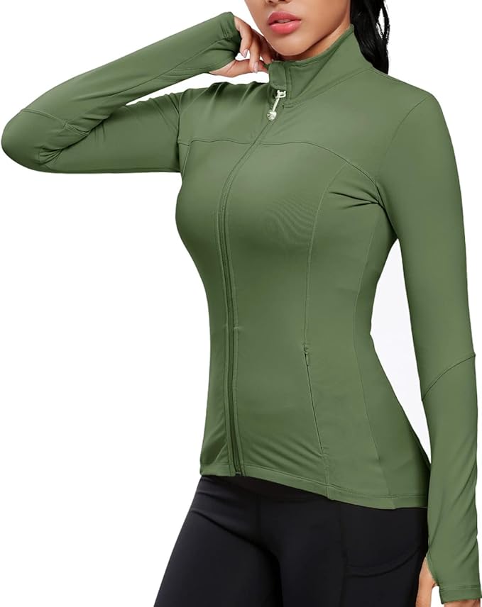 GYM RAINBOW Workout Jackets for Women Athletic Jacket Spring Running Yoga Jackets