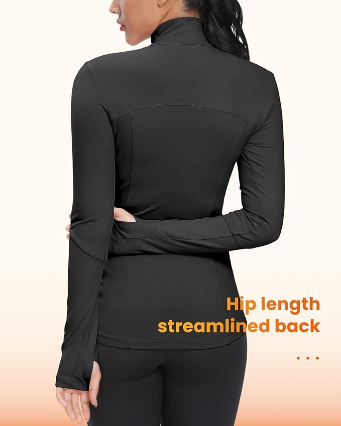 GYM RAINBOW Workout Jackets for Women Athletic Jacket Spring Running Yoga Jackets