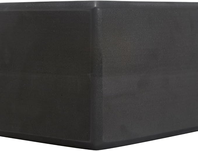 Everyday Yoga Premium Foam Block - Non-Slip High-Density Yoga Block for Balance, Stability & Stretching, EVA Foam Support, Multi Colors (Single Block)