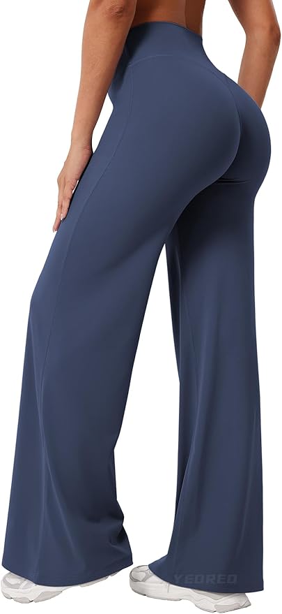 YEOREO Workout Leggings Womens No Front Seam Straight Leggings 29"/ 31.5"/ 33"/ 35" High Waist Buttery Eddiy Gym Yoga Pants