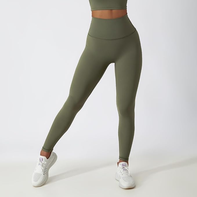 Yknktstc Womens Two Piece Tracksuit Set Long Sleeve Zipper Jacket with Athletic High Waist Leggings Workout Outfit