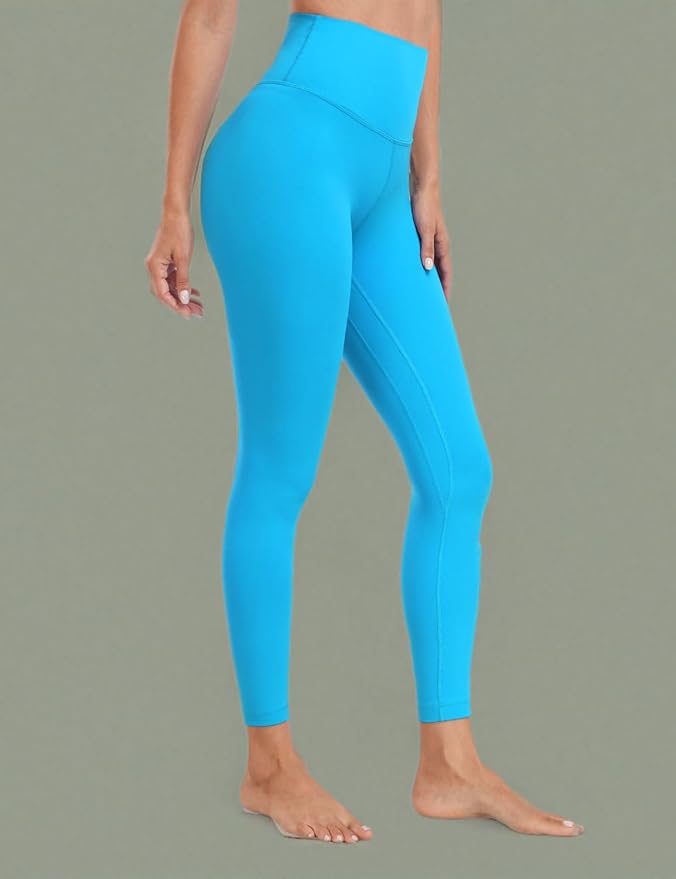 HeyNuts Yoga Pro Leggings 25'', Light to Medium Support, Buttery Soft 7/8 Lounge Yoga Pants