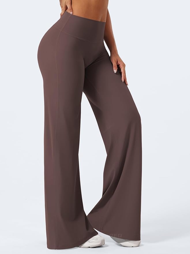 YEOREO Workout Leggings Womens No Front Seam Straight Leggings 29"/ 31.5"/ 33"/ 35" High Waist Buttery Eddiy Gym Yoga Pants