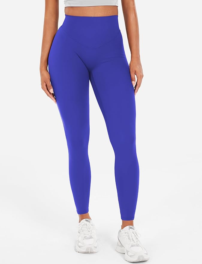 YEOREO Workout Leggings for Women Hidden Scrunch Tummy Control Leggings Agathia High Waisted Gym Yoga Pants