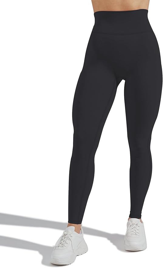 Unthewe Naked-Feel No Front Seam Leggings for Women - High Waisted Buttery Soft Workout Yoga Pants 25"