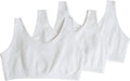 Fruit of the Loom Women's Cotton Tank Bra for Women - Ultimate Comfort & Breathable Fit