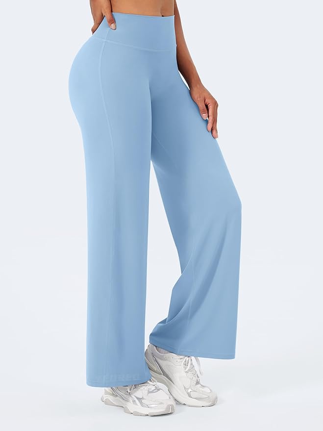 YEOREO Workout Leggings Womens No Front Seam Straight Leggings 29"/ 31.5"/ 33"/ 35" High Waist Buttery Eddiy Gym Yoga Pants