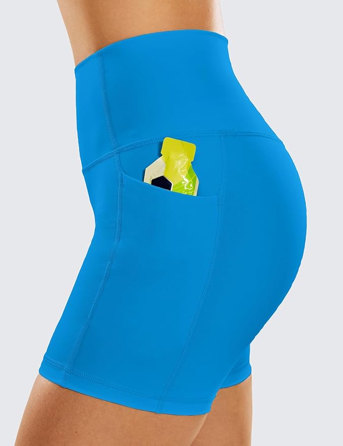 CRZ YOGA Women's Hugged Feeling Compression Leggings - Thick High Waisted Workout Leggings 25"