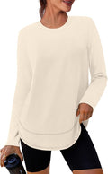 XIEERDUO Women's Workout Tops Long Sleeve Quick Dry Shirts for Hiking Running S-3XL