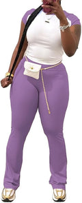 Nimsruc 2 Piece Outfits for Women Casual Sweat Sets