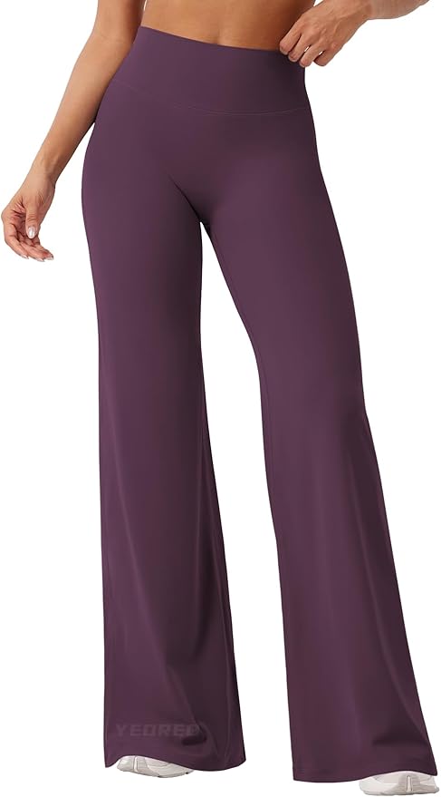 YEOREO Workout Leggings Womens No Front Seam Straight Leggings 29"/ 31.5"/ 33"/ 35" High Waist Buttery Eddiy Gym Yoga Pants