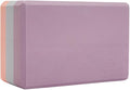 Everyday Yoga Premium Foam Block - Non-Slip High-Density Yoga Block for Balance, Stability & Stretching, EVA Foam Support, Multi Colors (Single Block)