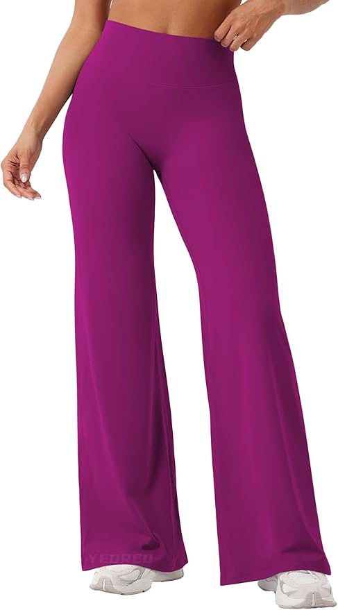 YEOREO Workout Leggings Womens No Front Seam Straight Leggings 29"/ 31.5"/ 33"/ 35" High Waist Buttery Eddiy Gym Yoga Pants