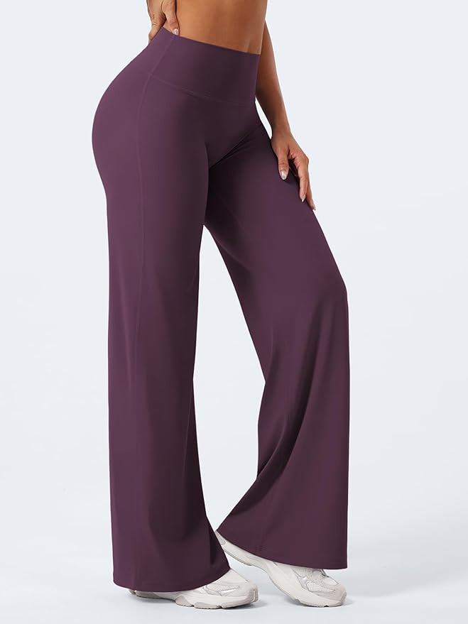 YEOREO Workout Leggings Womens No Front Seam Straight Leggings 29"/ 31.5"/ 33"/ 35" High Waist Buttery Eddiy Gym Yoga Pants