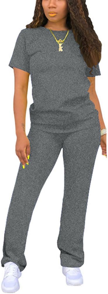 Nimsruc Two Piece Sets for Women Casual Jogging Suits