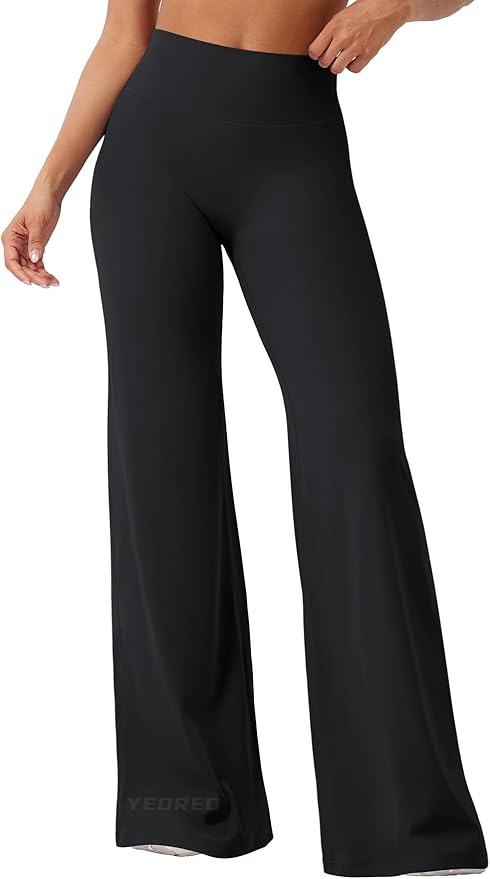 YEOREO Workout Leggings Womens No Front Seam Straight Leggings 29"/ 31.5"/ 33"/ 35" High Waist Buttery Eddiy Gym Yoga Pants
