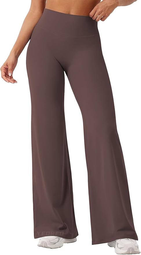 YEOREO Workout Leggings Womens No Front Seam Straight Leggings 29"/ 31.5"/ 33"/ 35" High Waist Buttery Eddiy Gym Yoga Pants